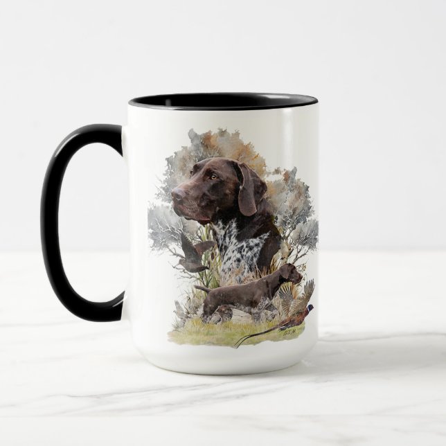 Mug Pointeurs allemands à poils courts (Gauche)