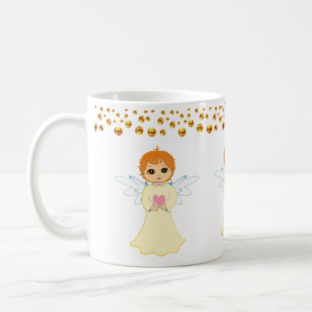 Mug Points Angel et Or Confetti (Gauche)
