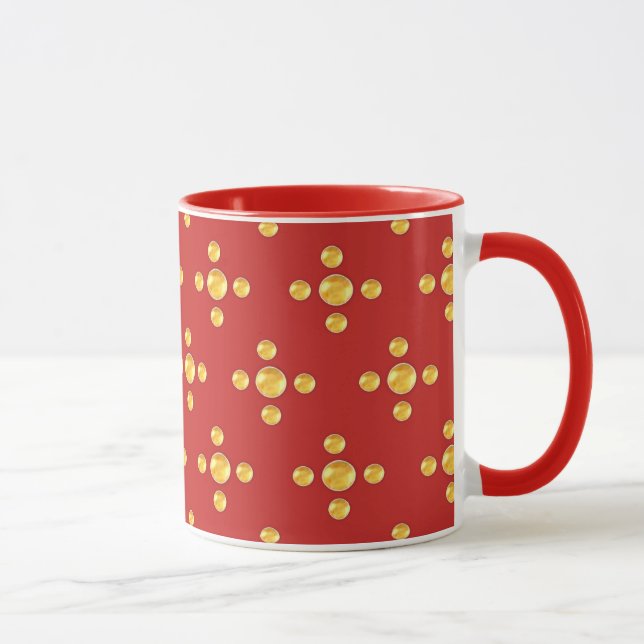 Mug Points mignons élégants (Droite)