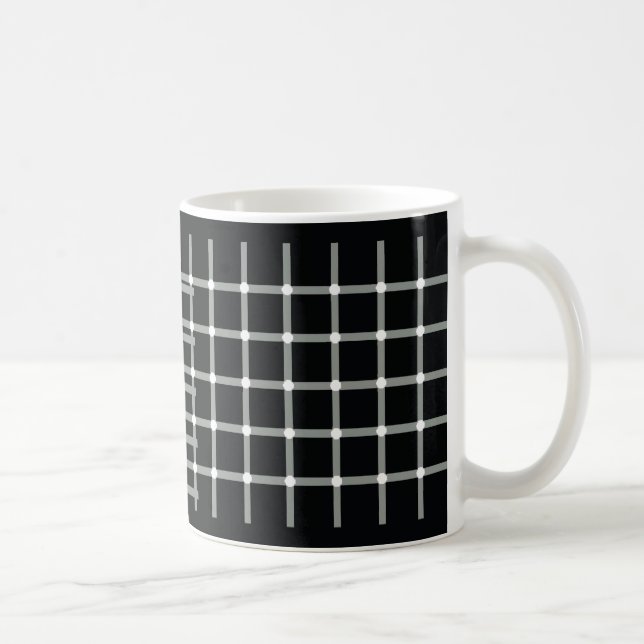 Mug Points noirs clignotants - Illusion optique (Droite)