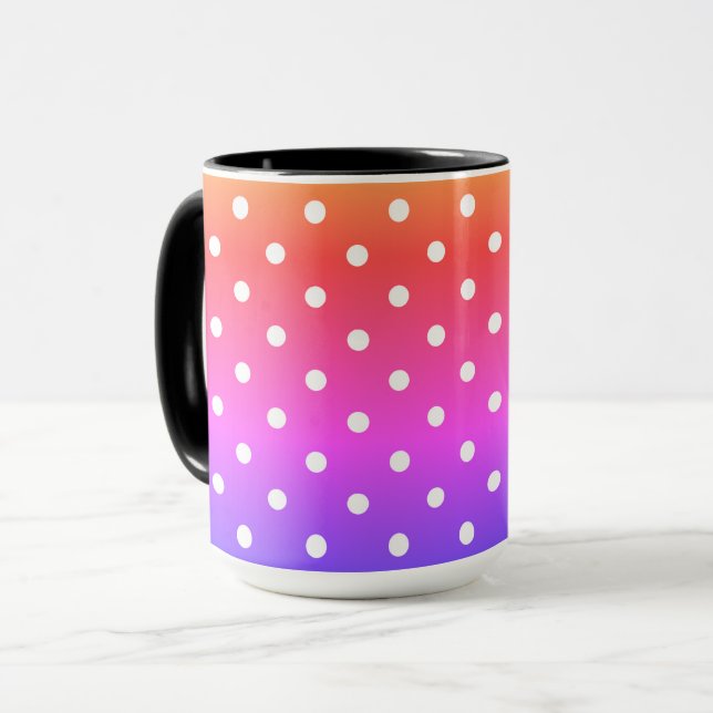 Mug Points polka (Devant gauche)