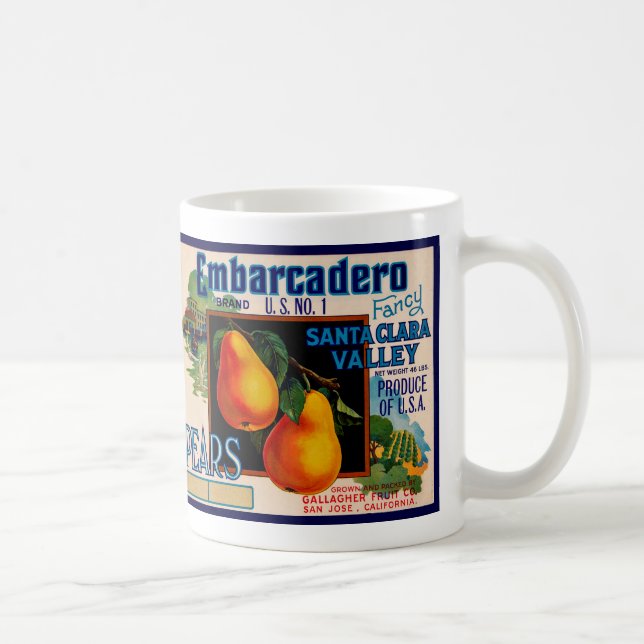 Mug Poires Embarcadero (Droite)