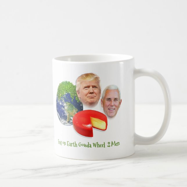 Mug Pois de Donald Trump sur des hommes de la roue 2 (Droite)