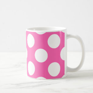 Mug Pois roses chauds