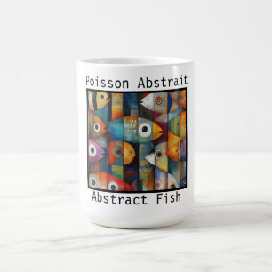 Mug Poisson Abstrait