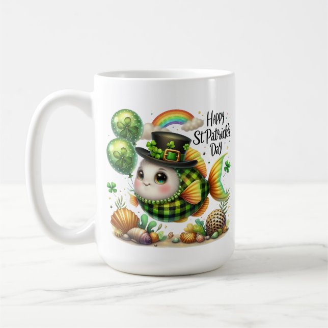 Mug Poisson Chanceux - Saint-Patrick (Gauche)