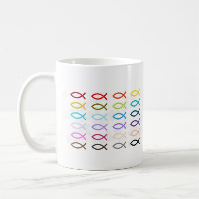 Mug Poisson chrétien (Gauche)