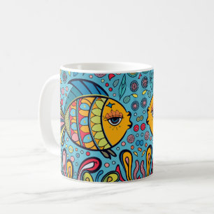 Mug Poisson coloré dans le récif