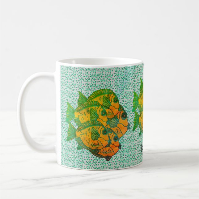 Mug Poisson de la Forêt Tropicale (Gauche)