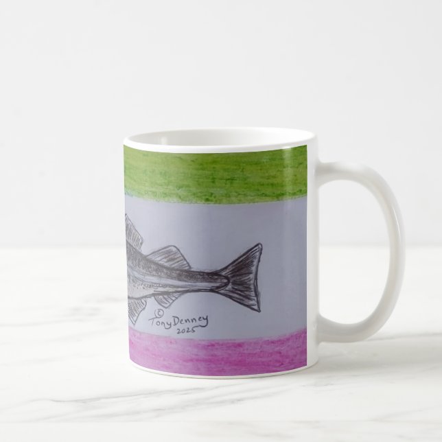 Mug poisson de morue muqueuse de la république de Terr (Droite)