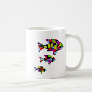 Mug poisson de mosaïque