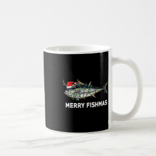 Mug Poisson de thon amusant Noël Santa Claus Xmas Pêch