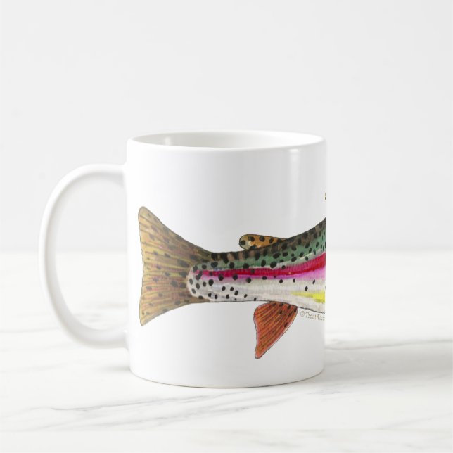 Mug Poisson de truite arc-en-ciel (Gauche)