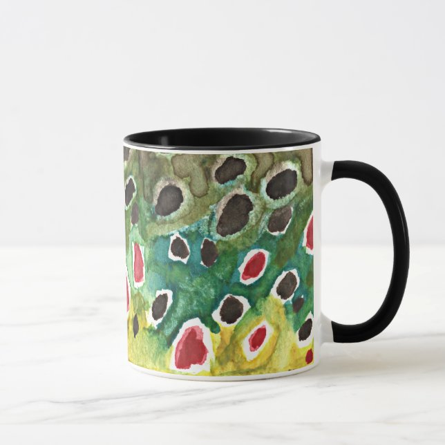 Mug Poisson de truite Brown (Droite)