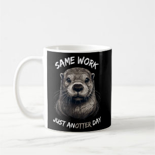 Mug Poisson loutre de mer travail loutre doux
