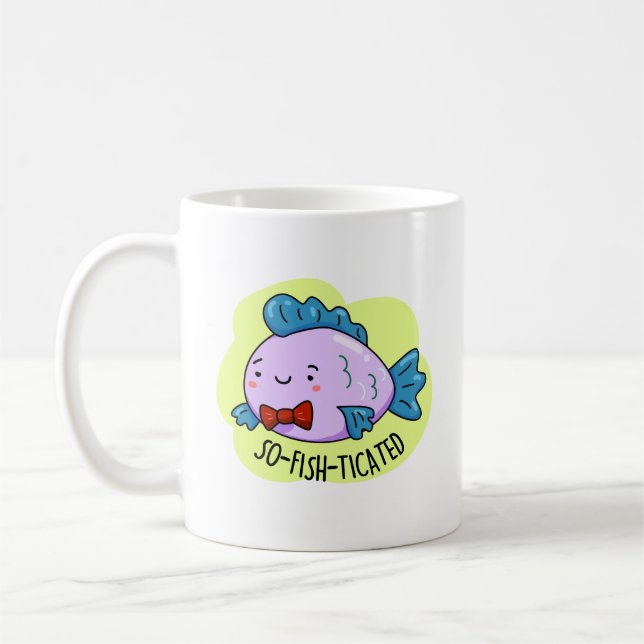 Mug Poisson Sophistiqué Sophistiqué (Gauche)