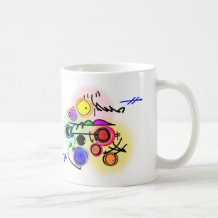 Mug poissons abstraits