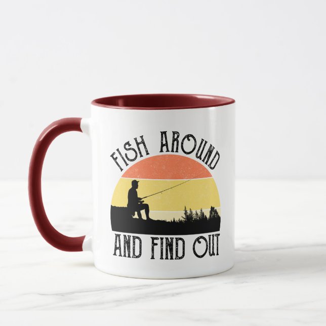 Mug Poissons Autour Et Découvrez (Gauche)