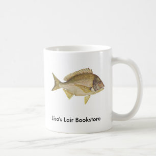 Mug Poissons - brème noire - promo australis du mylio