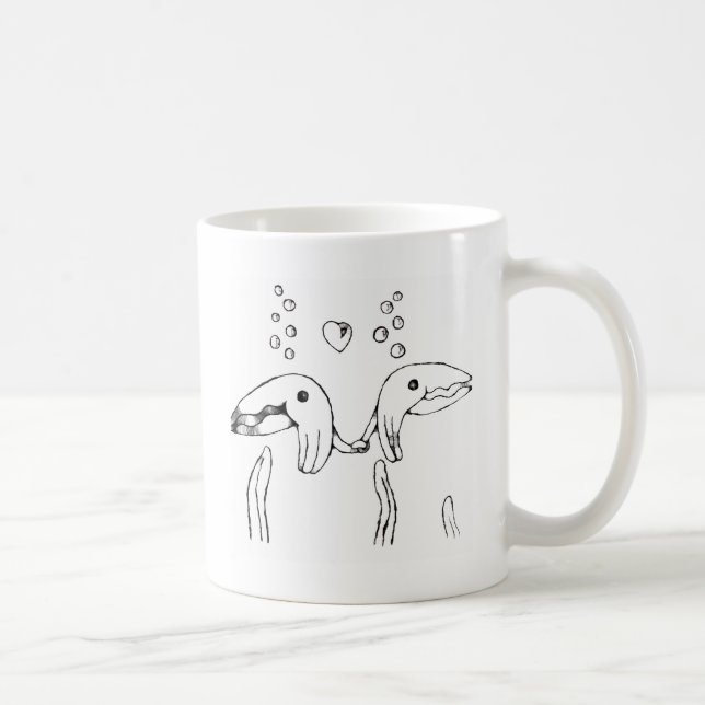 Mug poissons de caresse (Droite)