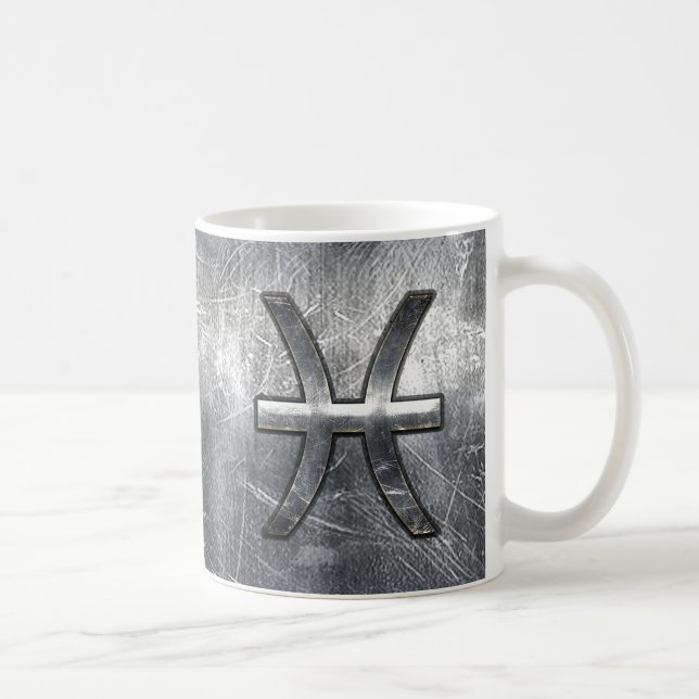 Mug Poissons Zodiac Connexion décoration de style acie (Droite)