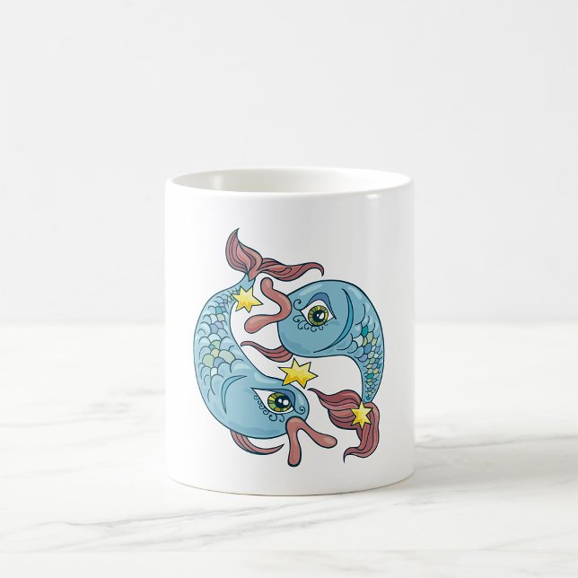 Mug Poissons Zodiac Horoscope (Créateur téléchargé)