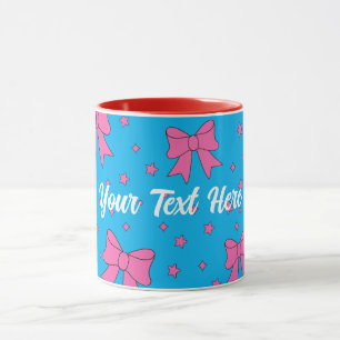 Mug Poitrine rose esthétique personnalisée