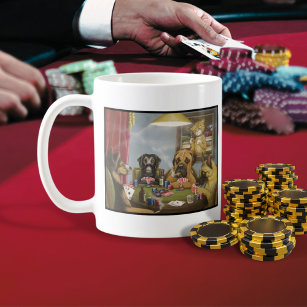 Mug Poker Jouer des chiens