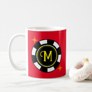 Mug - Poker Personalized (add initial)
