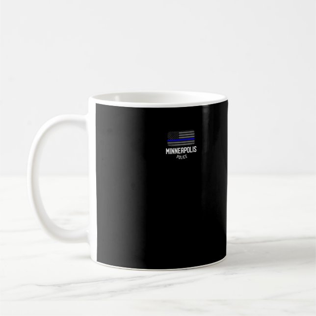 Mug Police de Minneapolis Officier Minnesota Policeman (Gauche)