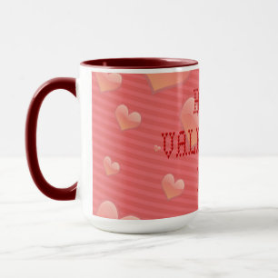 Mug Police en forme de coeur minuscule Heureuse Sainte