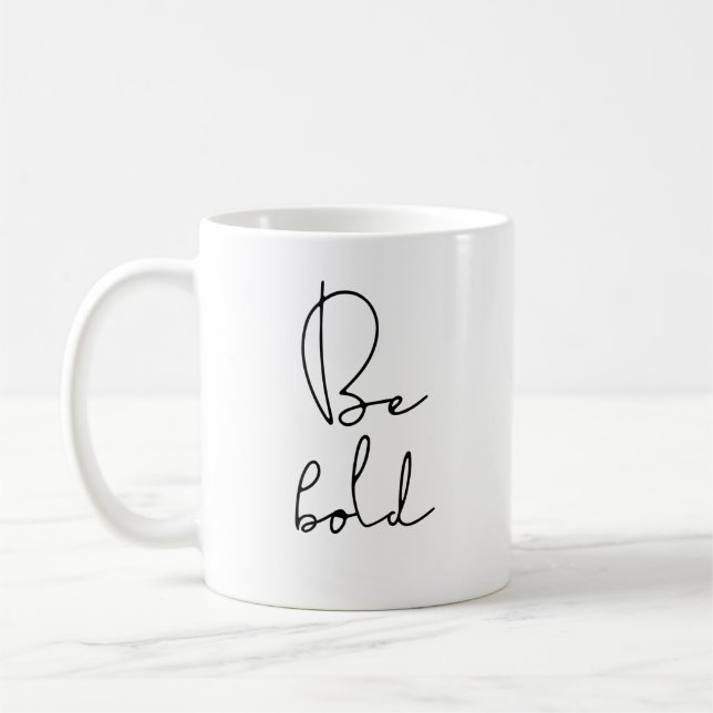 Mug Police noire en gras (Gauche)