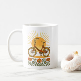 Mug Polish Retro Bike Folk Sunset