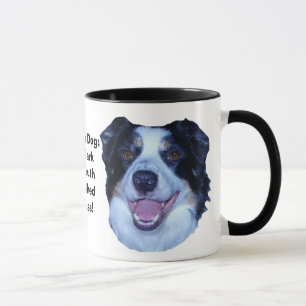 Mug Politique Frontière Collie Va Écraser La Vérité
