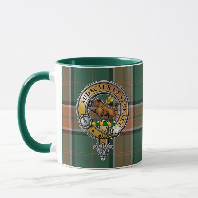 Mug Pollock Tartan & Badge (Gauche)
