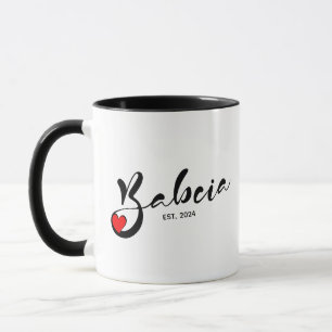 Mug Pologne Babcia Année de fondation - Grand-mère