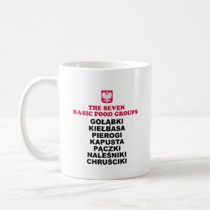 Mug Polonais sept groupes d'aliments