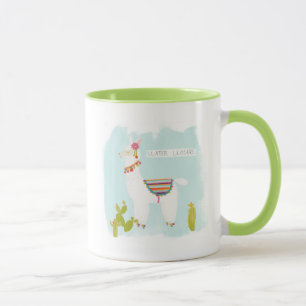 Mug Pom Pom Llama Rama - Llater Llosers