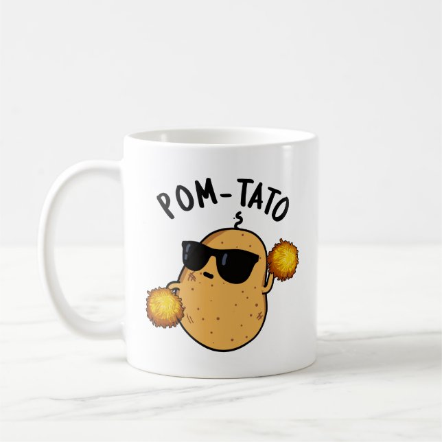 Mug Pom-tato Funny Pun de pomme de terre (Gauche)