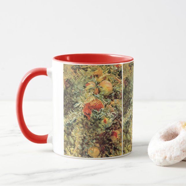 Mug Pomegranates II par John Singer Sargent (Avec donut)