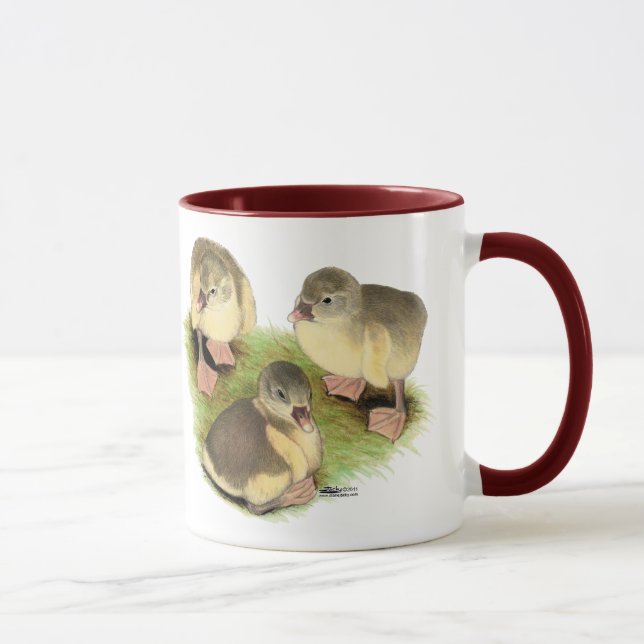 Mug Pomeranian jaunets buff (Droite)