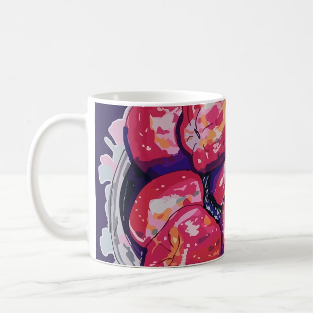 Mug Pommes Abstraites (Gauche)