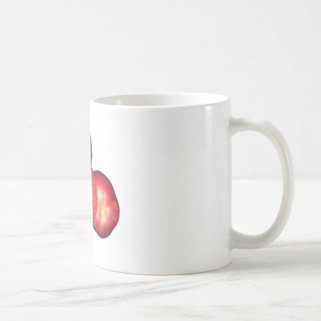 Mug Pommes rouges sucrées et crêpes - Impression de fr (Droite)