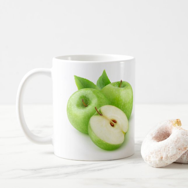 Mug Pommes vertes (Avec donut)