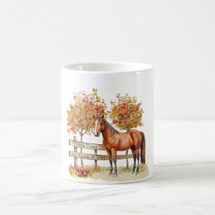 Mug Pommiers à cheval