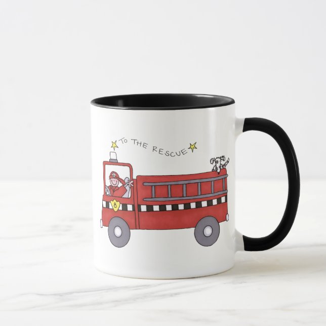 Mug Pompe à incendie (Droite)