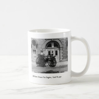 Mug Pompe à incendie et bouche d'incendie antiques