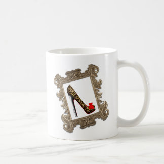 Mug Pompe encadrée de stylet de léopard