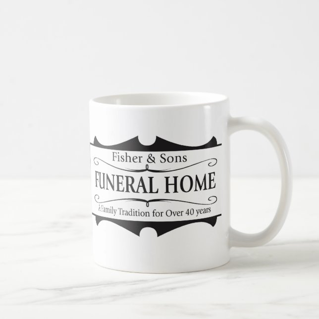 Mug Pompes funèbres de Fisher et de fils (Droite)