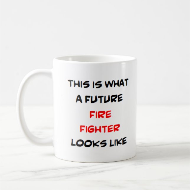 Mug pompier, futur (Gauche)